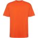 Bull kortärmad oversize unisex T-shirt Fire orange