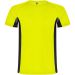 Shanghai kortärmad sport-T-shirt för herr Fluor Yellow
