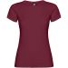 Jamaica kortärmad T-shirt för dam Garnet