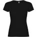 Jamaica kortärmad T-shirt för dam Svart