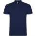 Star kortärmad pikétröja för herr Navy Blue
