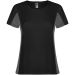 Shanghai kortärmad sport-T-shirt för dam Svart