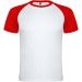Indianapolis kortärmad unisex sport-T-shirt Vit