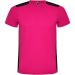 Detroit kortärmad unisex sport-T-shirt Fuchsia