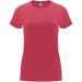 Capri kortärmad T-shirt för dam Chrysanthemum Red