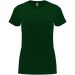 Capri kortärmad T-shirt för dam Buteljgrön