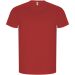Golden kortärmad T-shirt för herr Röd