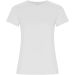 Golden kortärmad T-shirt för dam Vit