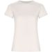 Golden kortärmad T-shirt för dam Vintage White