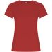 Golden kortärmad T-shirt för dam Röd