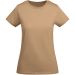 Breda kortärmad T-shirt ekologisk bomull dam Greek Orange