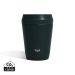 Topl To Go-glas i återvunnet stål Patenterat 360-lock 235 ml grå