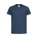Classic-T med rund hals till barn Navy Blue