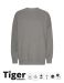 Tiger Cotton Oversized Sweatshirt Sport Grey