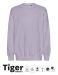Tiger Cotton Oversized Sweatshirt Dusty Lila
