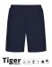 Tiger Cotton Sweatshorts Marinblå