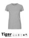Dame Tiger Cotton T-shirt Sport Grey