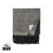 Vinga Saletto wool blend pläd grå