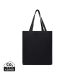 VINGA Hilo AWARE™ återvunnen canvas totebag svart