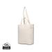VINGA Hilo AWARE™ återvunnen canvas tote med dragkedja off white