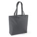 Shoppingväska i ekologisk bomull Graphite Grey