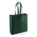 Fairtrade klassisk shoppingväska i bomull Bottle Green