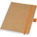 Berk A5-anteckningsbok av återvunnet papper Orange