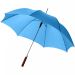 Lisa 23" automatiskt paraply med trähandtag Processblå