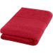 Charlotte handduk av 450 g/m² bomull, 50 x 100 cm Röd