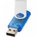 Rotate-translucent USB 4 GB Transparent blå