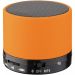 Duck cylindrisk Bluetooth®-högtalare med gummi Orange