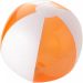 Bondi solid och transparent badboll Transparent orange