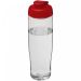 H2O Active® Tempo 700 ml sportflaska med uppfällbart lock Transparent Vit