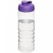 H2O Active® Treble 750 ml sportflaska med uppfällbart lock Transparent Transparent