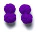 Cufflinks One Size Purple