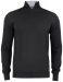 Everett Half Zip Sweater Black
