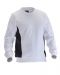 5402 Sweatshirt vit/svart