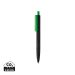 X3 svart penna smooth touch grön, svart
