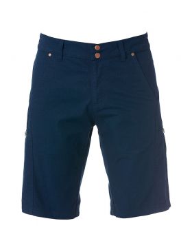 Zip-Pocket Shorts Mörk marin