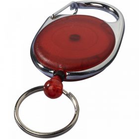 Gerlos korthållare med nyckelring Röd