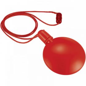 Blubber rund behållare för såpbubblor Röd