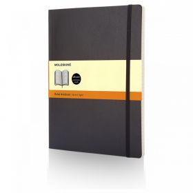 Classic XL av anteckningsbok med mjukt omslag – linjerad Svart