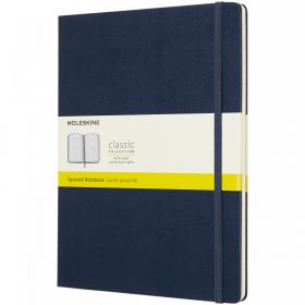 Classic XL av inbunden anteckningsbok – rutat Safir