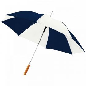 Lisa 23" automatiskt paraply med trähandtag