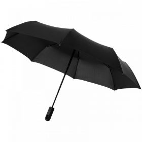 Traveler 21,5" hopfällbart automatiskt paraply Svart