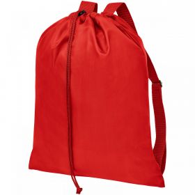 Oriole ryggsäck med dragsko och remmar 5L Röd