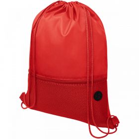 Oriole ryggsäck med dragsko och nät 5L Röd