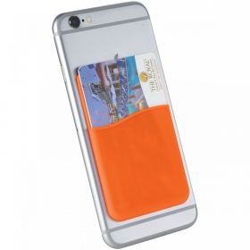 Slim kortficka för smarttelefoner Orange