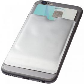 Exeter kortficka med RFID för smarttelefon Silver