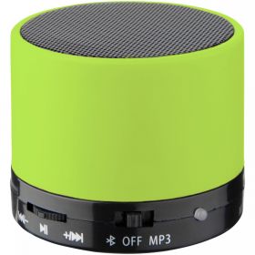 Duck cylindrisk Bluetooth®-högtalare med gummi Limegrön